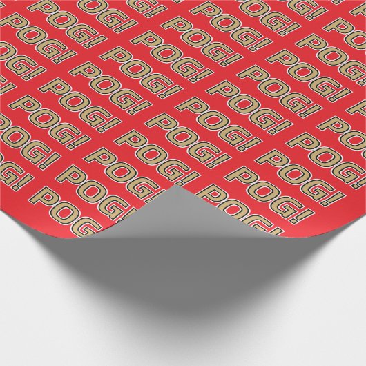 Pog! Text Wrapping Paper - Luca Kaneshiro Fan Art Cadeaupapier (Hoek)