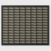 Pog! Text Wrapping Paper - Luca Kaneshiro Fan Art Cadeaupapier (Vlak)