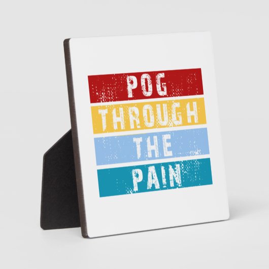 Pog Through Fotoplaat (Voorkant)