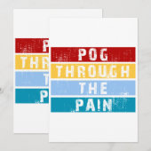 Pog Through Kaart (Voorkant / Achterkant)