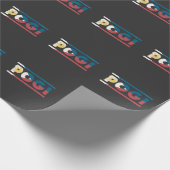 Pogi Funny Boy Proud Pinoy Filippijnse vlag Cadeaupapier (Hoek)