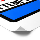 Poging om de Grondwet te herladen! Poster (Hoek)