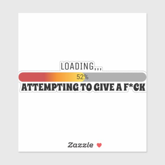 Poging om een Sticker te geven (Vel)