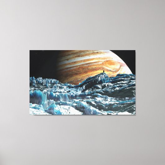 Poging om niet te landen canvas afdruk (Voorkant)