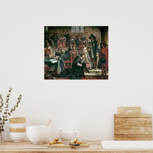 Poging tot arrestatie van vijf leden van het Parle Poster (Keuken)