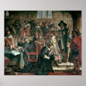 Poging tot arrestatie van vijf leden van het Parle Poster (Voorkant)