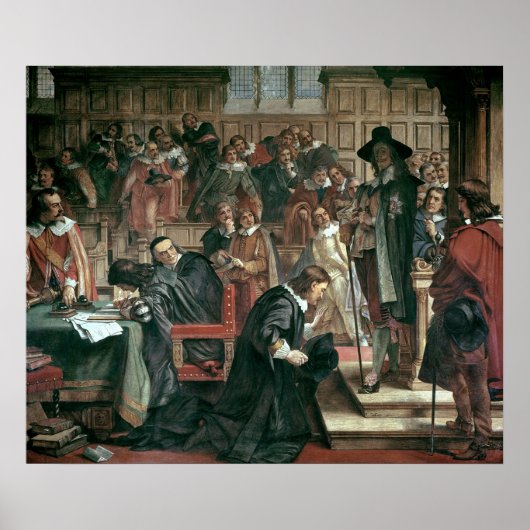 Poging tot arrestatie van vijf leden van het Parle Poster (Voorkant)