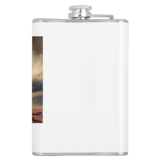 Poging tot moord heupfles (Achterkant)