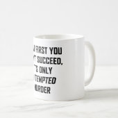 Poging tot moord koffiemok (Voorkant rechts)