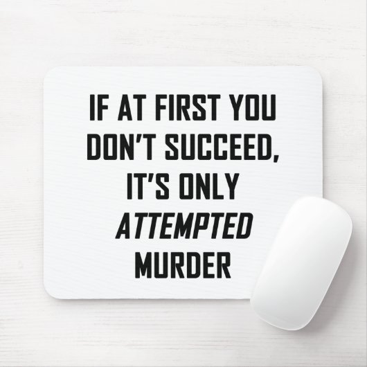 Poging tot moord muismat (Met muis)