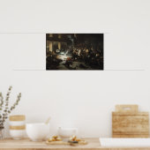 Poging tot moord op keizer Napoleon Poster (Keuken)