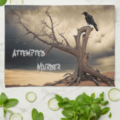 Poging tot moord theedoek (Gevouwen)