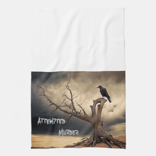 Poging tot moord theedoek (Verticaal)