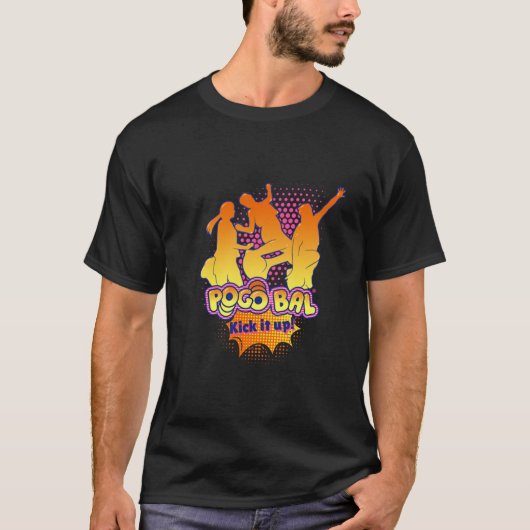 Pogo Bal 'Kick It Up!' T-shirt (Voorkant)