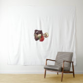 Pogo Botten - Crazy Skeleton in beweging Wandkleed (In Situ (horizontaal))