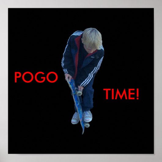 Pogo Poster (Voorkant)