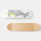 Pogo-Stick Kangaroo Skateboard Deck (Horizontaal)