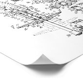 Pogo Stick Patent Poster (Hoek)