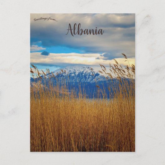 Pogradec Korçë Briefkaart (Voorkant)