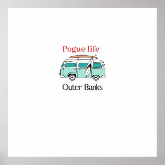 Pogue Life Buitenste banken Poster