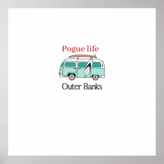 Pogue Life Buitenste banken Poster (Voorkant)