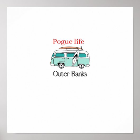 Pogue Life Buitenste banken Poster (Voorkant)