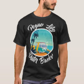 Pogue Life Buitenste banken Surf Van OBX Beach shi T-shirt (Voorkant)