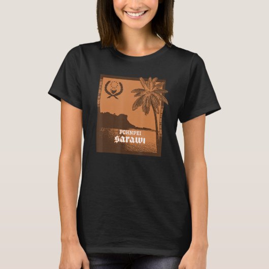 Pohnpei Micronesia T-shirt (Voorkant)