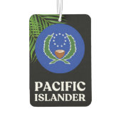 Pohnpei Micronesische auto accessoire Luchtverfrisser (Achterkant)