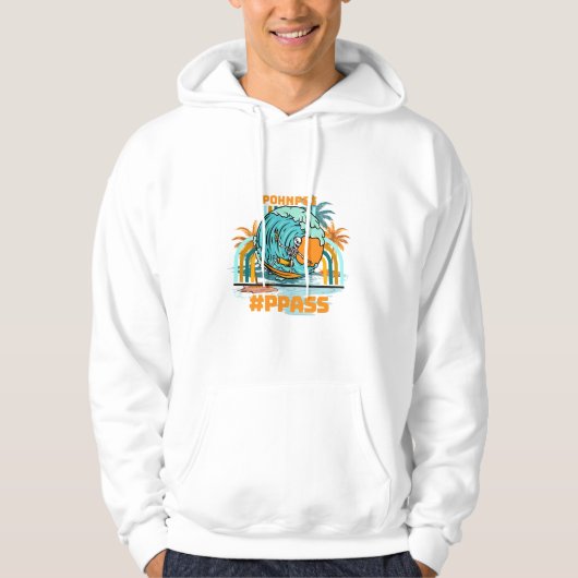Pohnpei Pass Surfer Hoodie (Voorkant)