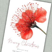 Pōhutuka Flower 2026 Kalender Vrolijk Kerstfeest Feestdagenkaart