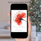 Pōhutuka Flower 2026 Kalender Vrolijk Kerstfeest Feestdagenkaart