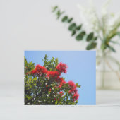 Pohutukawa-ansichtkaart 2 briefkaart (Staand voorkant)