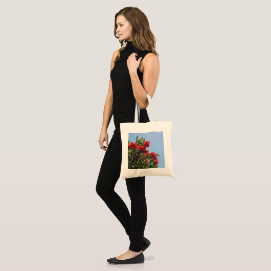 Pohutukawa tote bag (Voorkant (model))