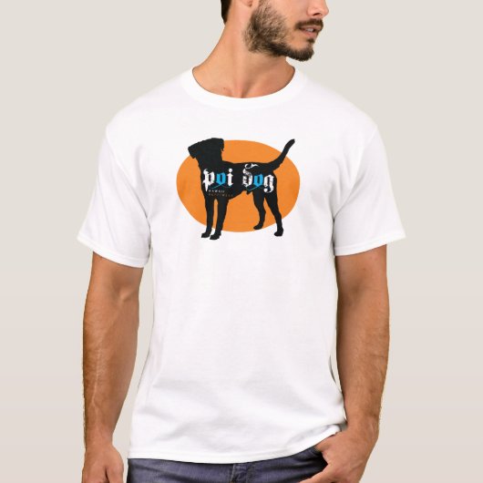 Poi Dog Hawaii Logo Design T-shirt (Voorkant)