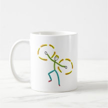 Poi Draaiende Stickman