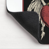 Poignant American Soldier Tattered Hearts Muismat (Hoek)