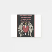 Poignant American Soldier Tattered Hearts Post-it® Notes (Voorkant)