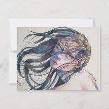 Poignant Art Series 11 van 11 Briefkaart Grootte