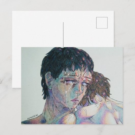 Poignant Art Series 2 van 11 Briefkaart Grootte (Voorkant / Achterkant)