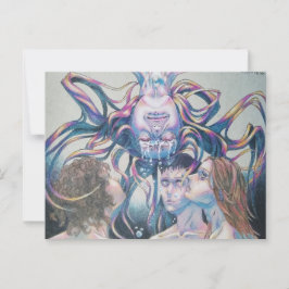 Poignant Art Series 3 van 11 Briefkaart Grootte