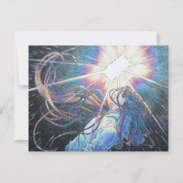 Poignant Art Series 4 van 11 Briefkaart Grootte