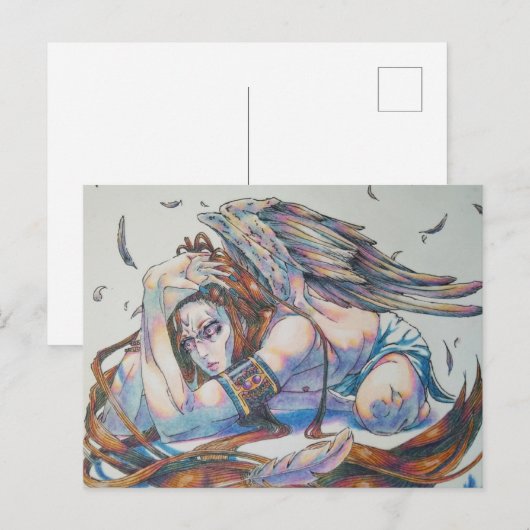 Poignant Art Series 5 van 11 Briefkaart Grootte (Voorkant / Achterkant)