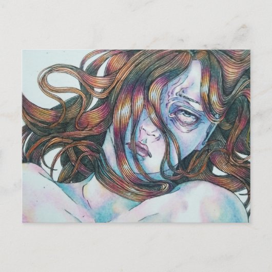 Poignant Art Series 7 van 11 Briefkaart Grootte (Voorkant)