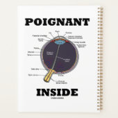 Poignant oog (I) in anatomisch eyeball Planner (Achterkant)