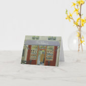 POILANE: PARIJS NOTECARD KAART (Gele Bloem)