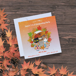 Poiluna's 7-5-3 Feest Kaart