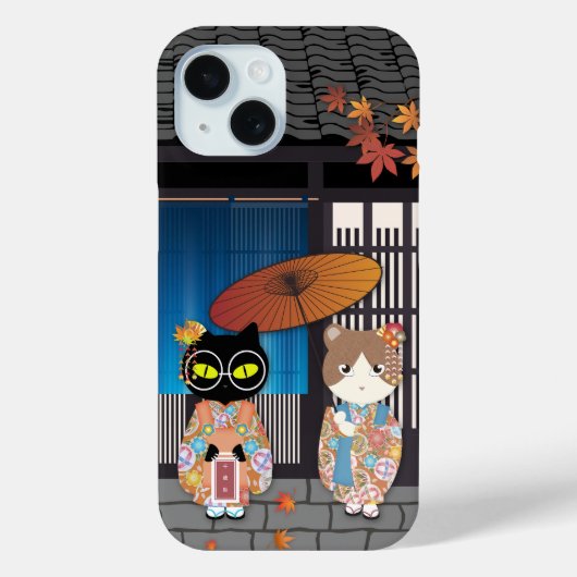 Poiluna's 7-5-3 viering Case-Mate iPhone case (Achterkant)