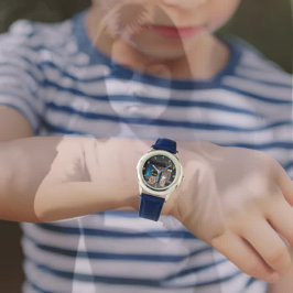 Poiluna's 7-5-3 viering horloge