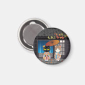 Poiluna's 7-5-3 viering magneet (Voorkant / Achterkant)